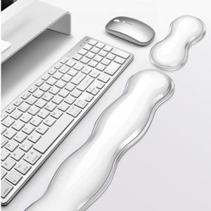 다이쿤 손목보해대 받침 실리콘 쿠션 패드투명마우스 키보드손목받침대 게이밍마우스패드