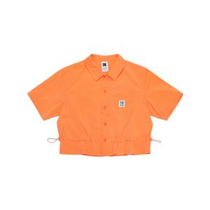 브리즈 반팔 셔츠 우먼 ORANGE