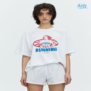 DRY AIR RUN PEOPLE OVER FIT TEE_WHITE
