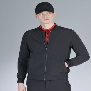 골프 DGJU5A213BK [PREMIUM] 블랙 넥변형 안감 바람막이