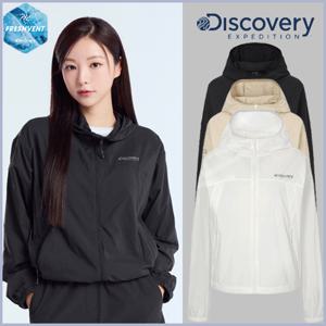 [디스커버리] 프레시벤트 여성 하이브리드 크롭 바람막이 DWWJ92053-PCWJ