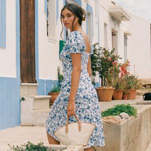 LAVIENBLEU PUFF DRESS
