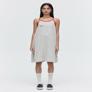 MENASOO SUMMER STRIPE TERRY STRAP ONEPIECE_GRAY