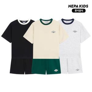 네파키즈 에센셜 반팔 상하세트 KL55902