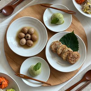 르블랑 접시 세트 4P