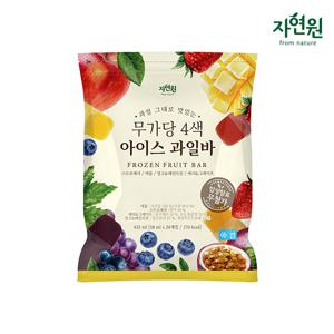무가당 4색 아이스 과일바(24개입)
