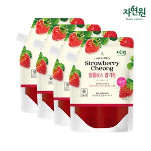 알룰로스 딸기청 500g x 4팩