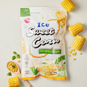 [이더스] 아이스 찐옥수수 1kg (100g*10개) 1팩