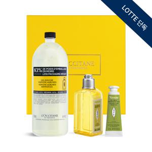 [롯데백화점](단독)(기프트) 시트러스 버베나 샤워 젤 에 코 리필 500ml 세트(+디럭스 2종)