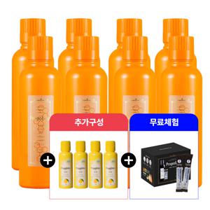[더블패키지]600ml 8병(오리지날)+150ml 4병(유자향)+체험분