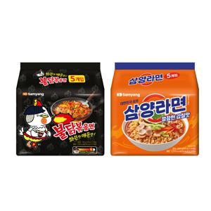 식품] 라면 5개+불닭볶음면 5개