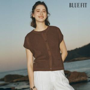 [하프클럽/블루핏] 크로셰 앙상블 (니트탑+가디건)