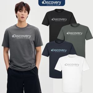 디스커버리 25SS 여름신상 남성 모레인 빅로고 반팔티셔츠 DMRS61053