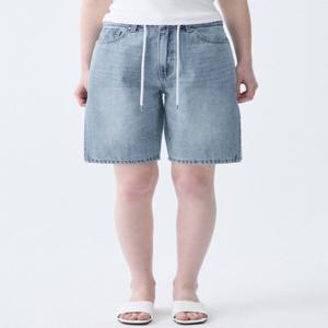 [게스] 여성 허리 스트링 L톤 반바지YP2D7965