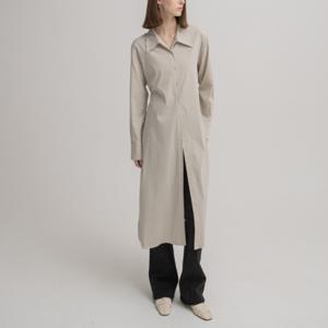 [나인] [최초가:98000원] 스테이블 벨티드 셔츠 원피스S(OP-5973)