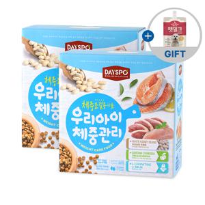 [펫밀크 150ml] 데이스포 우리아이 체중관리 1.8kg 2개 반습식 연어+오리
