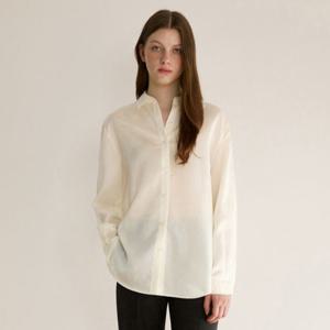 [25 F/W] 실키 오픈 카라 셔츠 AWWSTP31060
