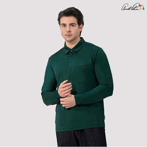 긴팔티 남성 긴팔  카라티셔츠 그린 AMT25SS10-GRN