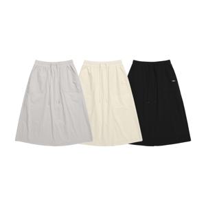 N242WSK960 여성 데일리 경량 우븐 스트레치 스커트 3종 택1