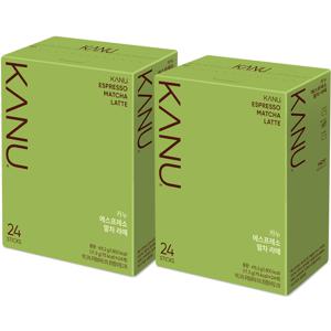 카누 말차 라떼 24T x 2개+랜덤선물(ID당1개)