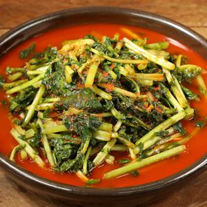 셰프애찬 시원 칼칼 열무 자박이 1kg/팩