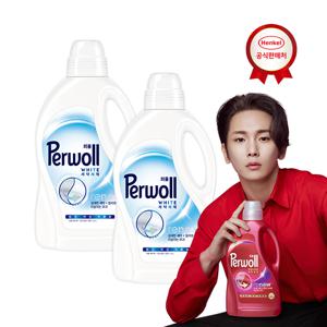 퍼울 화이트 리뉴 세탁세제 1.9L x2개 (일반/드럼 겸용)