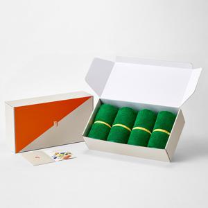 트리 밴딩페이스타올 250g 최고급모달텐셀 (4p, 선물포