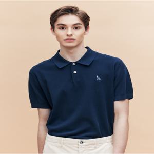 남성 HZSW5B551T3 [시즌오프][아이코닉] 라이트 터콰이즈 쿨코튼 마이크로 조직 카라