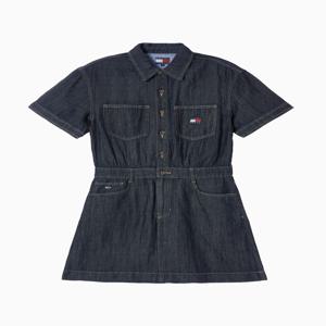 여성 데님 린넨 원피스 T32F1WOP01TWL1