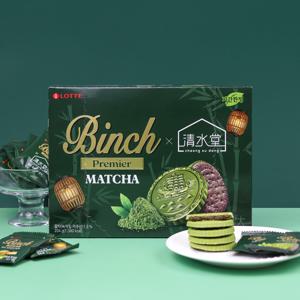 롯데웰푸드 빈츠 말차 204g / 청수당 콜라보
