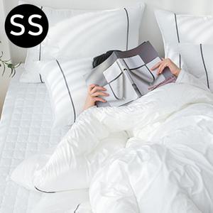 테라피 호텔 차렵 이불 패드세트 슈퍼싱글 SS 화이트 슈퍼싱글이불패드세트
