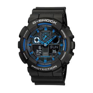 CASIO 지샥 GA-100-1A2 빅페이스 범블비 블루블랙