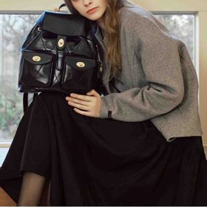 [최초가:258,000원] 푼케 소프트 백팩 - 블랙