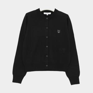 25SS 볼드 헤드폭스 울 크루넥 여성 가디건 MW00508KT1036 P199