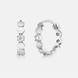 코르테 14K 화이트 이어링 A233GE0325W4A