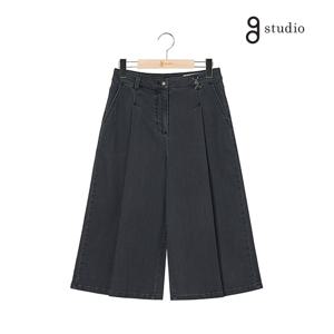 지스튜디오 25FW 유럽산 슬링키 롱 버뮤다 데님팬츠