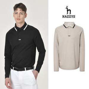 [인기] 헤지스남성 긴팔티셔츠 평상겸용 골프티셔츠 HUTS5A211