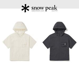 루트 여성 후드 반팔 바람막이 캠핑룩 자켓 S25MWRWB63CJ