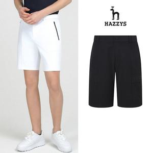 [인기] 헤지스남성 타공 포켓 반바지 평상겸용 골프바지 HUPA5B413