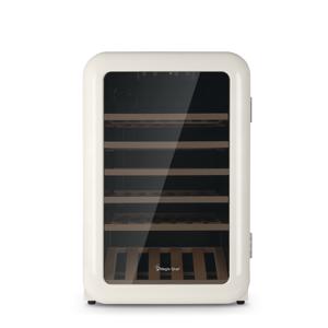 레트로 컴프레서 와인셀러 MEW-HR19W 19병 와인냉장고/크림베이지