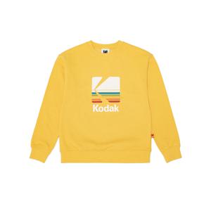 레인보우 맨투맨 키즈 YELLOW