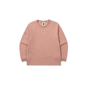 스트라이프 긴팔티셔츠 키즈 PINK