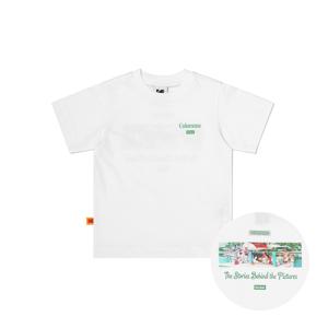 썸머 컬러라마 쿨맥스 반팔티셔츠 키즈 WHITE