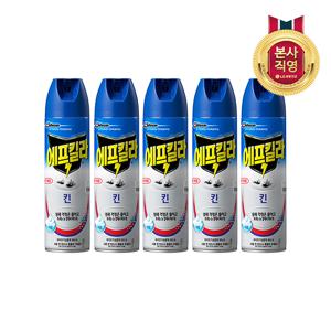 에프킬라 에어로졸 모기약살충제 킨 500ml 5개
