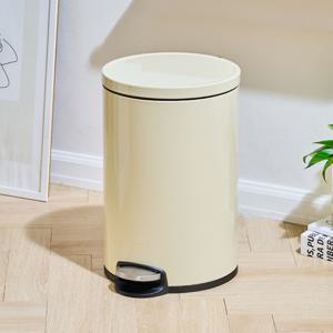 EKO 라운드조이 20L 페달휴지통 무소음 종량제냄새차단기저귀 쓰레기휴지통