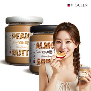 데일리 100% 무첨가 땅콩버터 1개 + 아몬드 버터 1개 세트