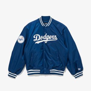 뉴에라 공용 MLB LA 다저스 스타디움 재킷 블루 쿼츠 14397910-NW