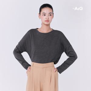 [1만원인하]더엣지 25SS 루즈핏 슬럽 티블라우스 5종