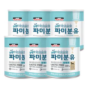 [CJ단독구성] 파미분유 산양유 펫밀크 300g x 6개
