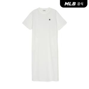 [공식] 여성 베이직 기능성 라운드 롱 원피스 NY (Ivory)